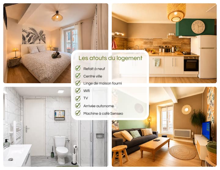 * Loutrein Lodge * Centre Ville - Entrée Autonome - Saint-Girons