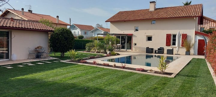 Maison Basco Landaise à 10 Kms Des Plages - Bénesse-Maremne