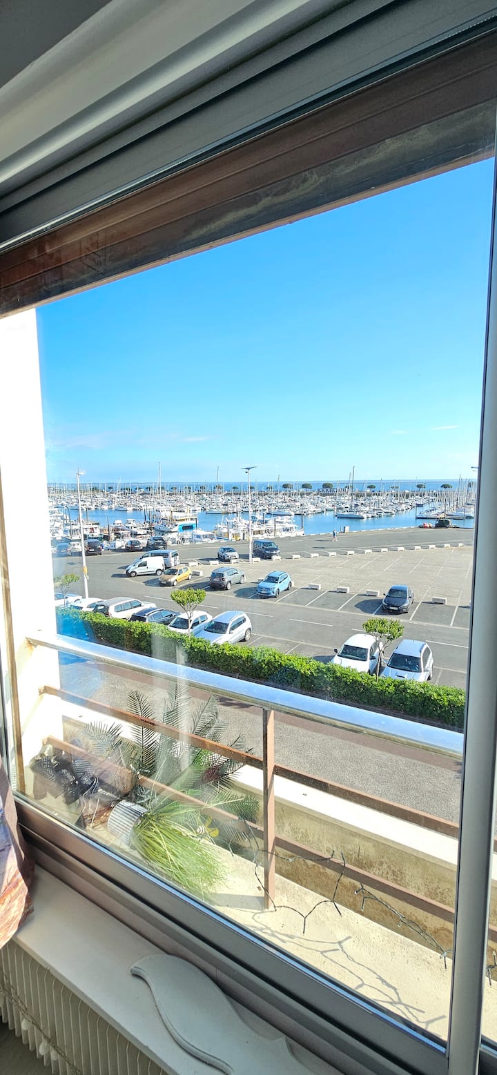 Vue Mer, 3 Pers, Port Et Bassin, Arcachon, Parking - Arcachon
