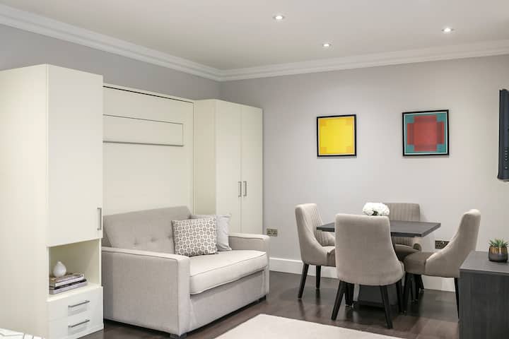 Chic Furnished Studio In Paddington A/c & Lift - Marylebone