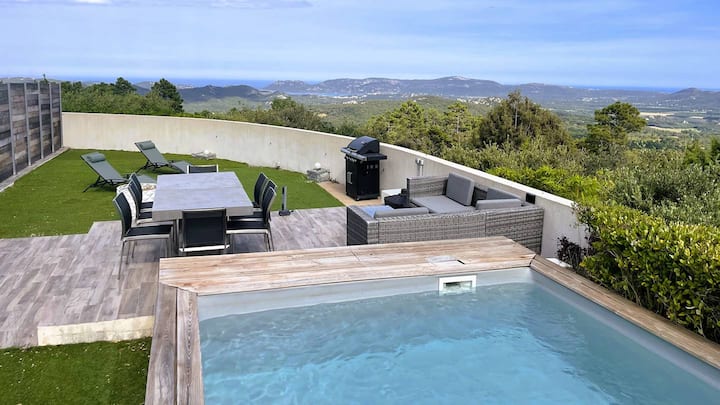 Appartement Pascialella, 7 Pers, Piscine Chauffée, - Korsika