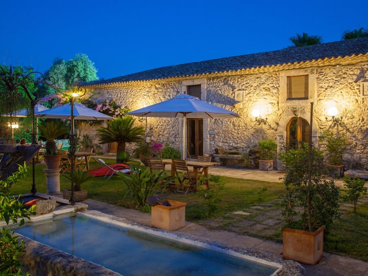 Villa Dei Papiri - Mini-doppelwohnung Auf Zwei Ebe - Floridia