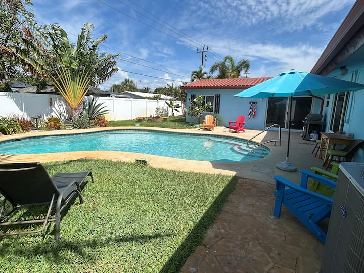 Quiet, Lush, Relaxing Studio With Pool And Laundry - Pompano Beach, FL