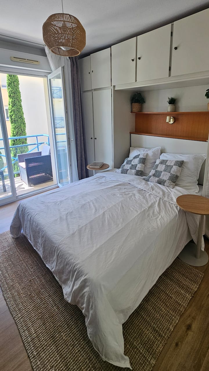 Ametsa Studio Cosy Avec Piscine - Anglet