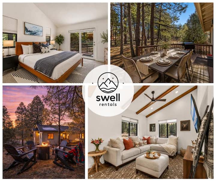New| Rustic-chic Mountain Home | Ac | 10 Min To Do - Flagstaff, AZ