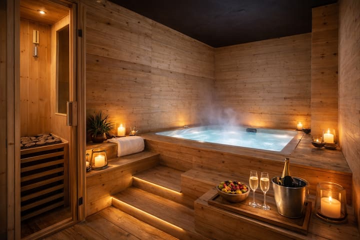 Grande Suite Con Spa Privata, Mini Piscina E Sauna - Lombardy
