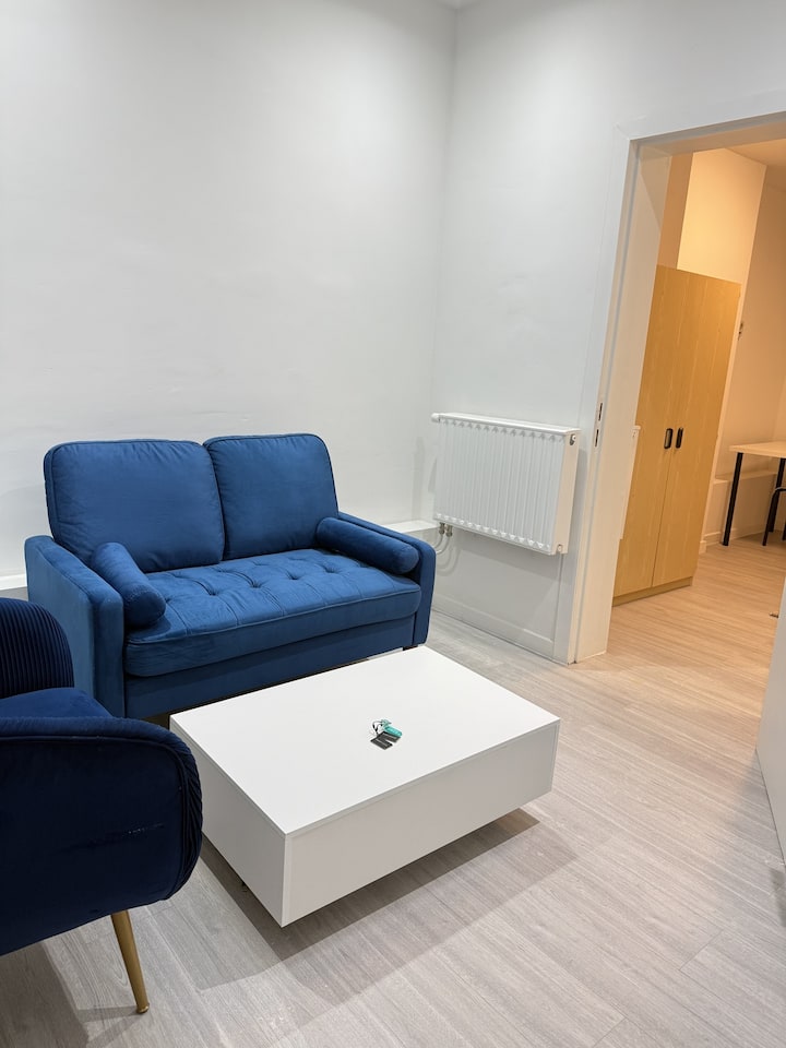Studio Cosy, Salon Bleu Et Douche - Charleroi