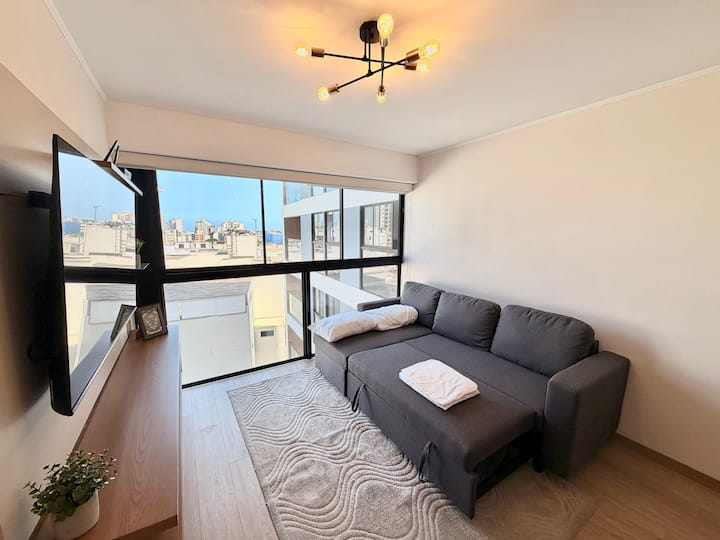 New Modern Apt | Ocean View Terrace•pool•cowork - Perú