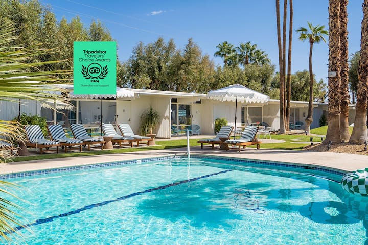 Pool + Spa + Sauna • Near Dining | Monkey Tree - Palm Springs