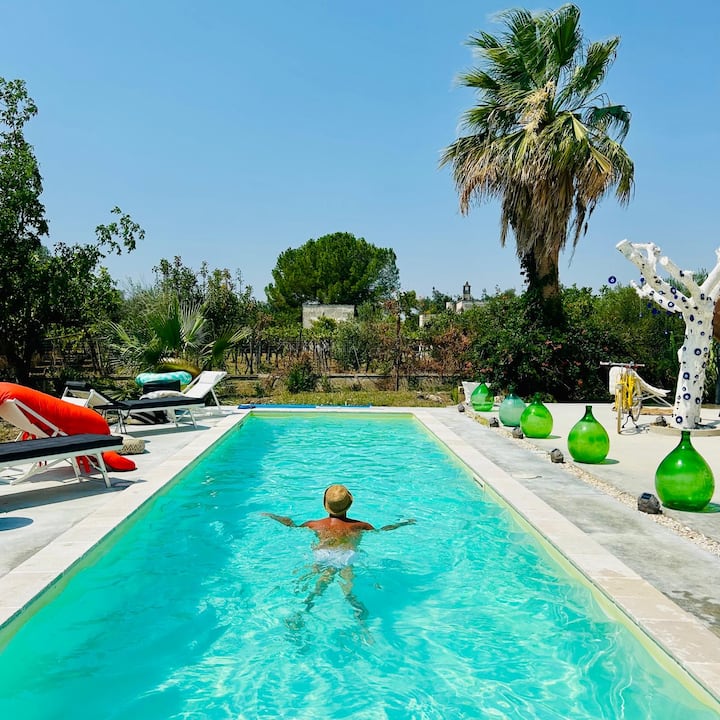Villa Familiale Nichée Au Cœur Des Pouilles - Oria