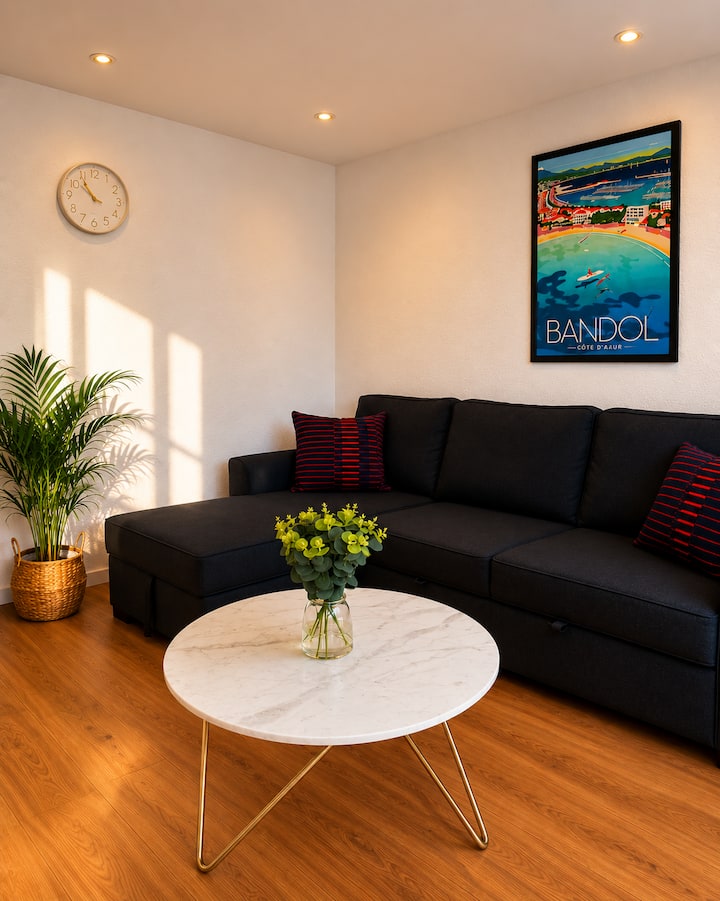 Bandol T2 Clim Parking Gratuit Casino & Plage - Bandol