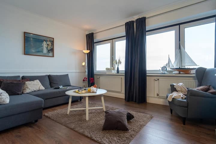 Ferienwohnung "Wellenreiter" Mit Meerblick In Heil - Heiligenhafen