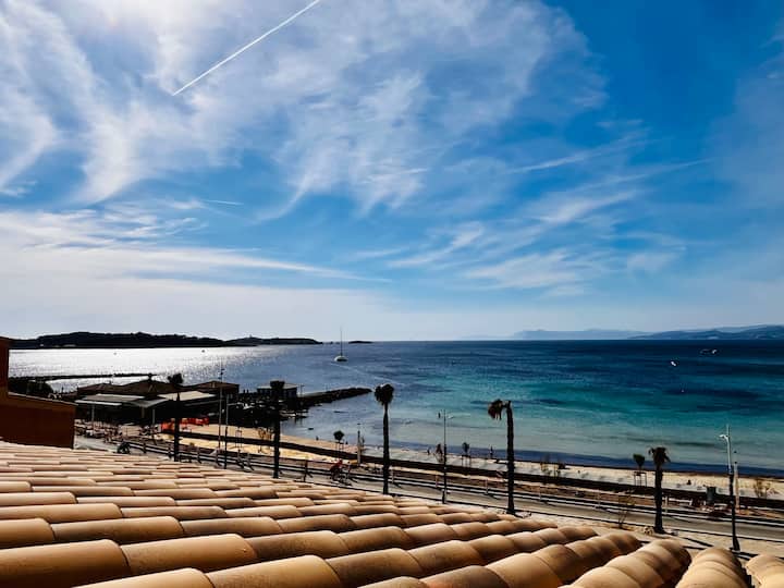 Appartement T2 Climatisé Vue Mer 4 Couchages - Six-Fours-les-Plages