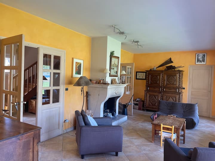 Belle Maison De Famille Au Bord Du Lac D'annecy - Doussard