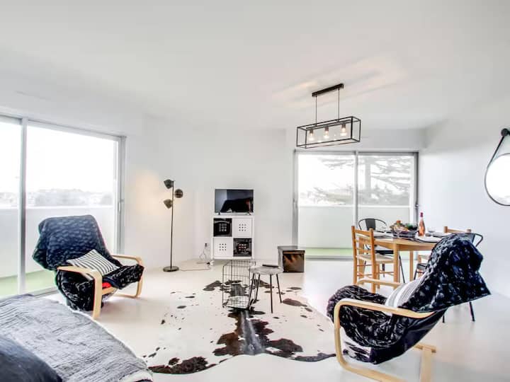 Appartement Lumineux, Balcon & Vue Mer - Saint-Lunaire