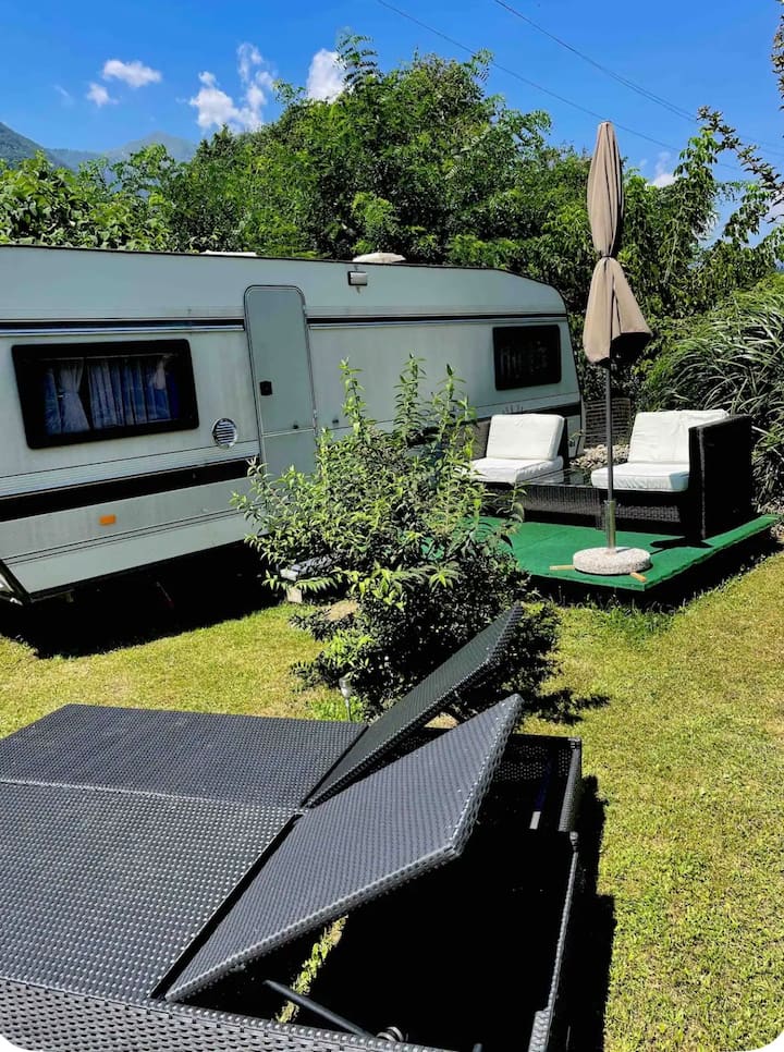 Mobile Home E Pool-vallemaggia-vacanza In Nature - Verzasca