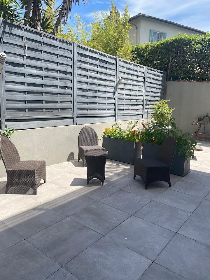 Deux Pièces Terrasse Jasmin Et Capucines. - Vence