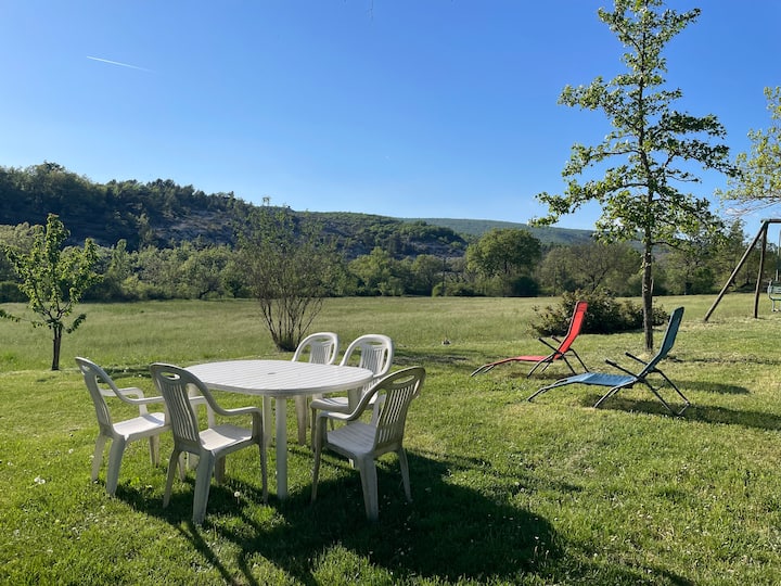 Maison Spacieuse, Jardin Arboré, Vue Collines - Forcalquier