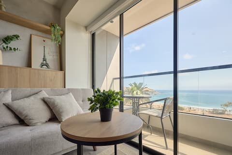 Ocean View Apart Pool Chorrillos 301
