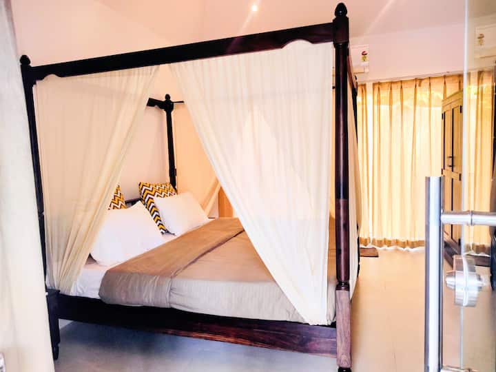 Sapphire Sand W/pool #3 A Min Walk To Agonda Beach - Goa