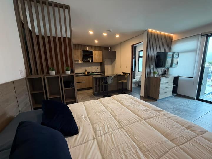 Loft Moderno | Jacuzzi, Gimnasio Y Terraza - San Luis Potosí