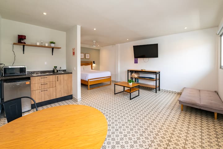 V14 · Loft · Queen · 3 Minutes From Chapu - Guadalajara, México
