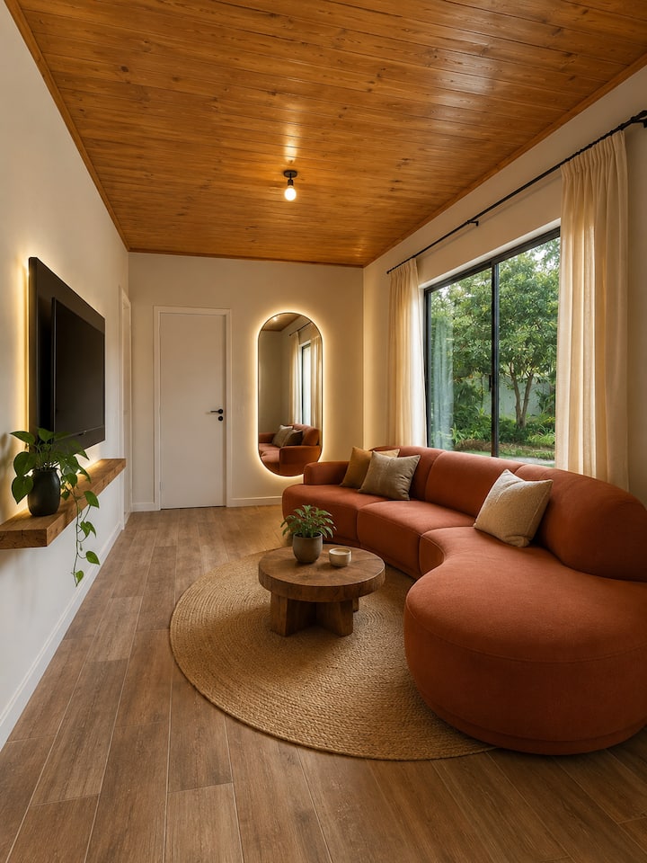 Casa Alto Padrão/piscina E Natureza/disp Festival - Campo Alegre