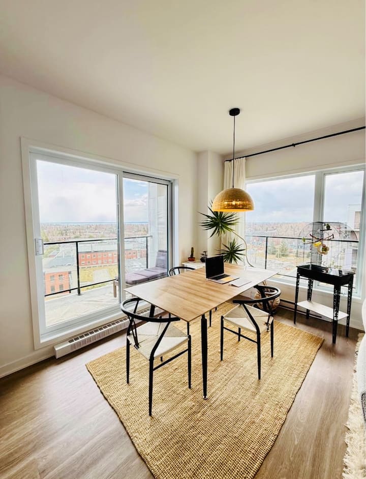 Condo Moderne 2 Chambres 10 Min Aeroport Yul - Dorval
