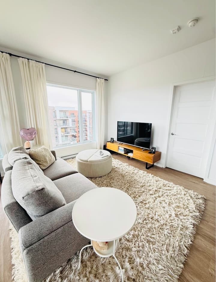 Condo Moderne 2 Chambres 10 Min Aeroport Yul - Dorval