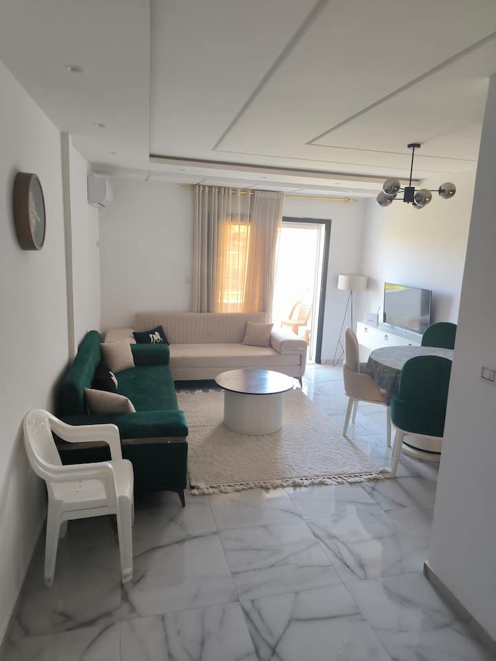 Appartement 2 Chambres à 5 Min De La Plage. - Kélibia