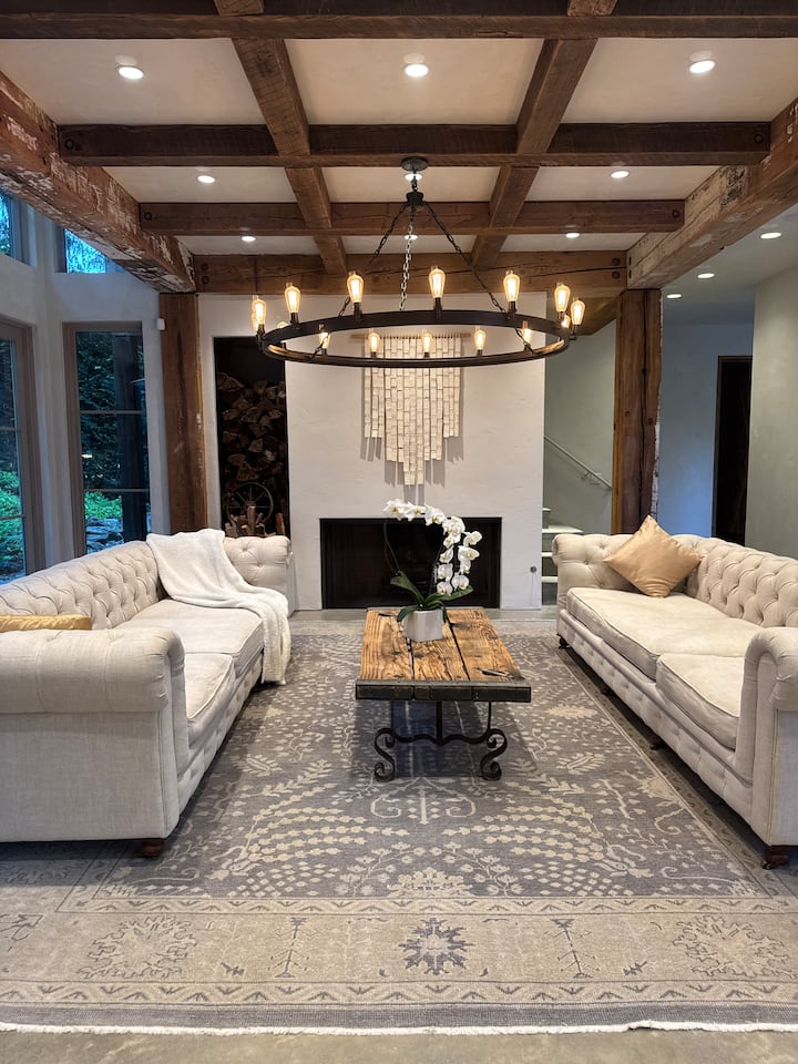Sauna, Cold Plunge, Hot Tub | Pnw Estate + Stream - Shoreline, WA