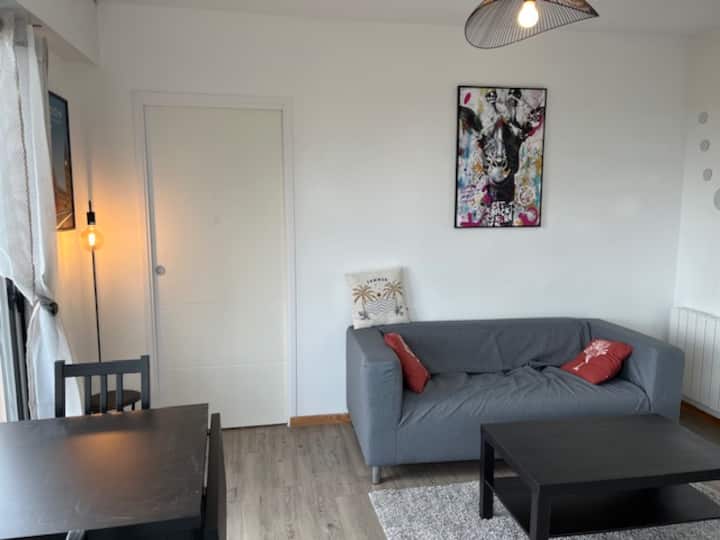 T2 Lumineux, Balcon, Parking Privé, Garage En Opt - Dinan
