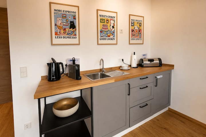 Planet Blue Sulzbach — Smartment 3 (Doppelzimmer) - Backnang