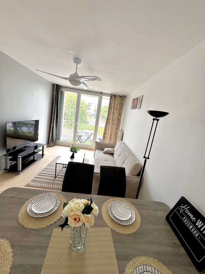 Appart Le Cosy Joffre T3 Balcons Et Parking Privé - Limoges
