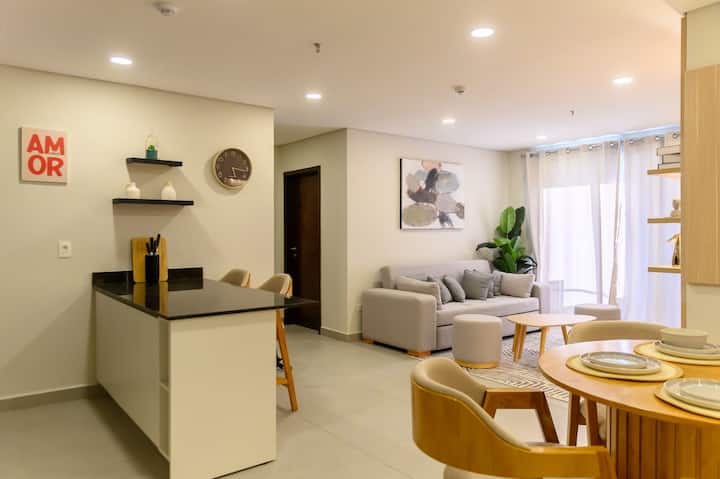 Spacious 2br 110m² | Infinity Pool | Las Mercedes - Asunción