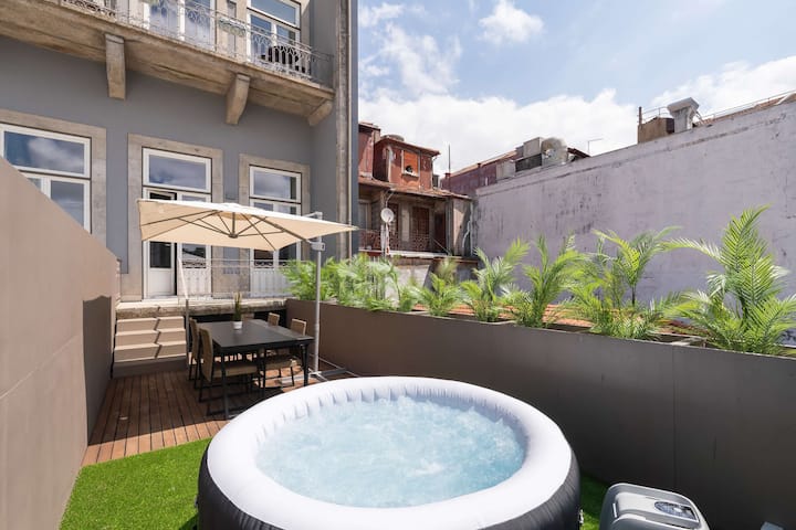 Premium Studio With Terrace & Jacuzzi By Hostwise - Porto