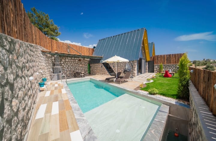 New Tranquil Nature Villa W Jacuzzi & Pool Kalkan - Turquie