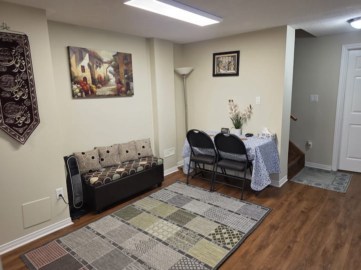Furnished Basement For Rent In Milton - Milton