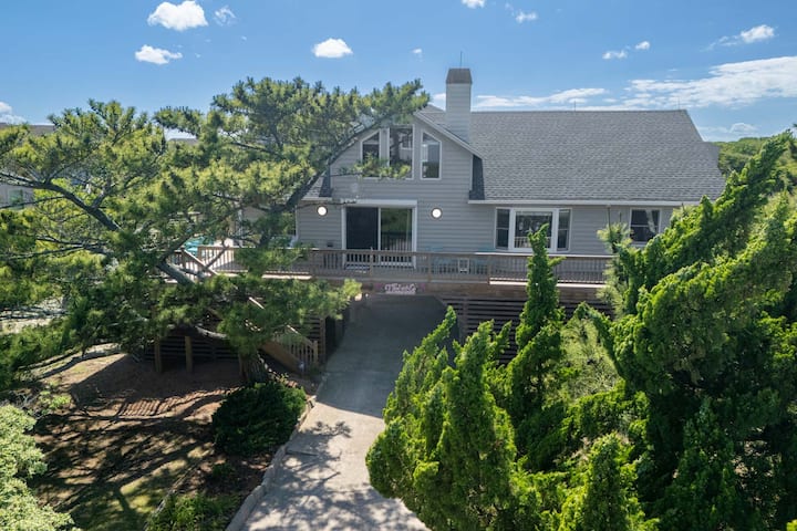 Thistle: Semi-oceanfront In Duck W/elevator - Duck, NC