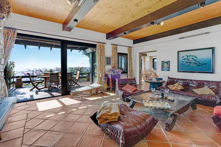 Hillside Villa With Panoramic Views And Big Garden - Rayol-Canadel-sur-Mer