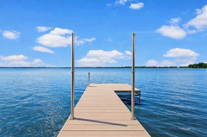 Lake Cabin On The Green - フォックス・レイク, WI