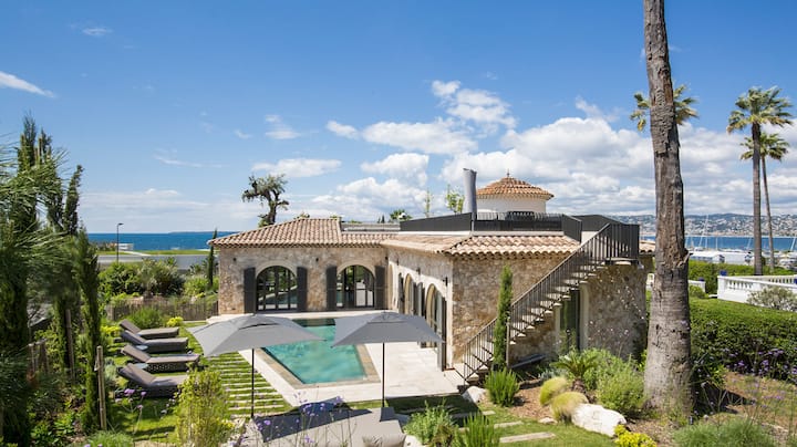 Villa D'exception 6bd- Front De Mer, Cap D'antibes - Antibes