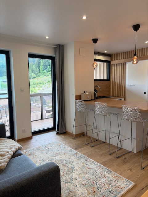 Annonce Airbnb populaire: Apartment facing the slopes à La Bresse