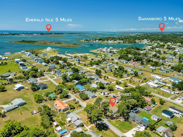 Fisherman’s Cottage - Walk To Bogue Sound - Emerald Isle, NC