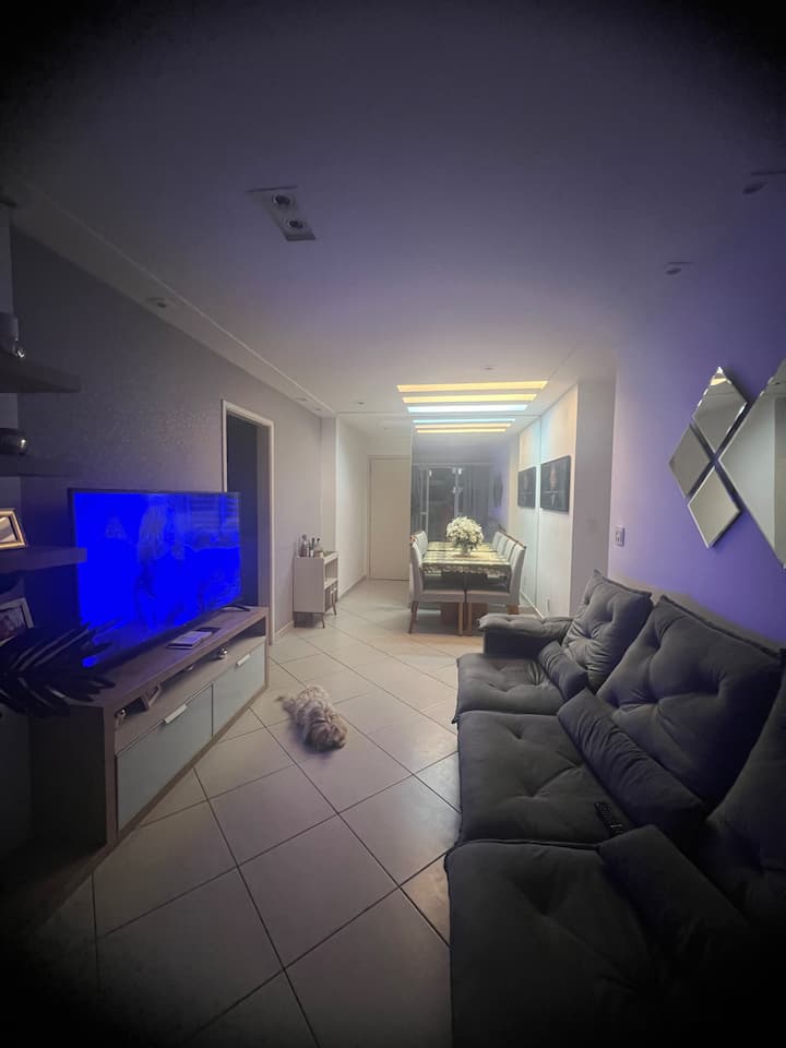 Apartamento Com Piscina, Sauna, Academia - Recreio dos Bandeirantes
