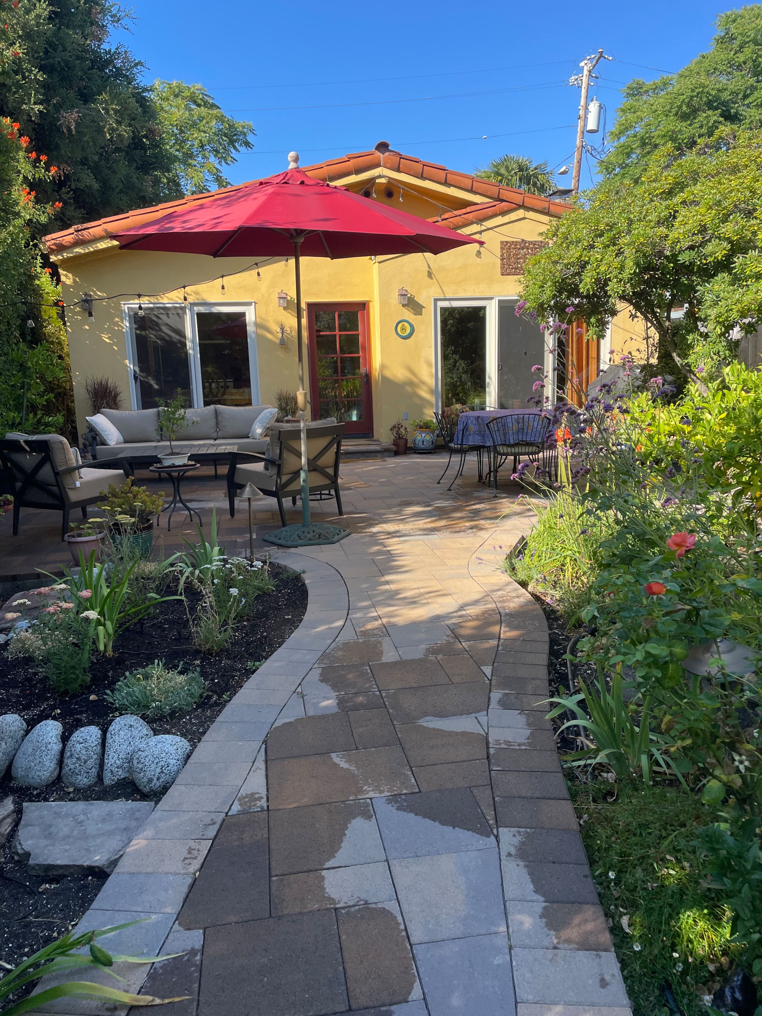 Mediterranean Home Near Stanford, Private Yard - Main photo