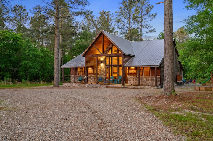 Lazy Pine Lodge | Cozy Hochatown Escape For - ブロークン・ボウ, OK