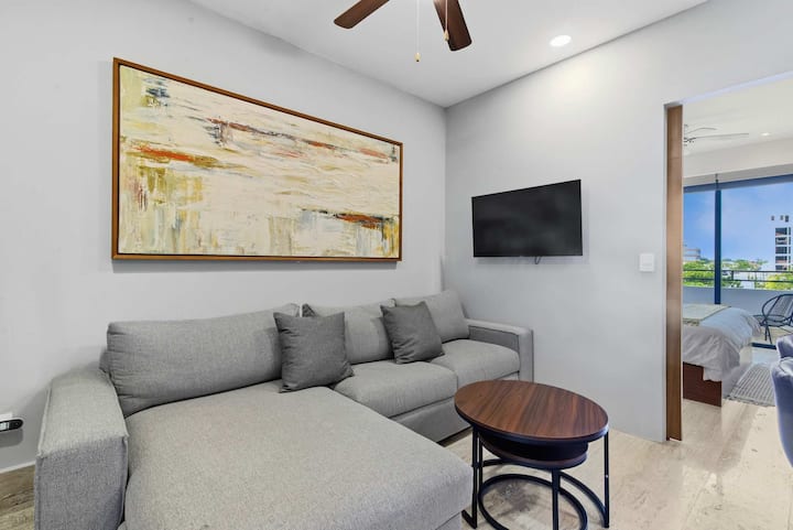 Stylish King Condo Near Beach & 5th Ave - Zazil Ha - Mexico