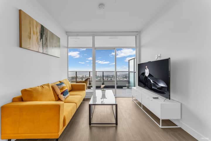 Central Metrotown Central 1b1b Condo With Ac - Burnaby