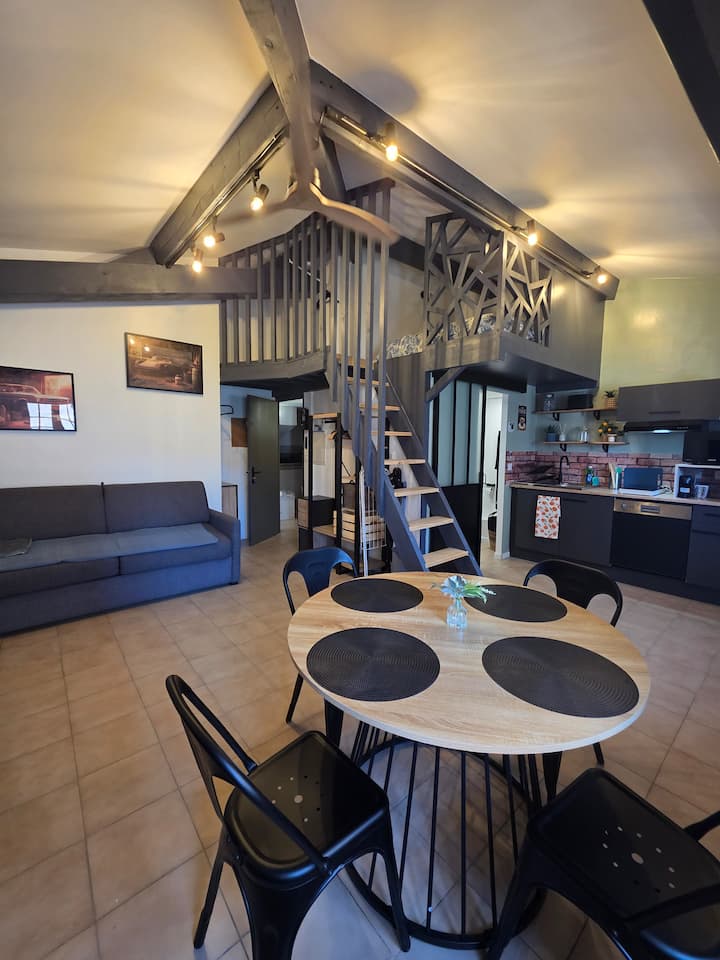 Spacieux Loft Au Vieux Village - Saint-Laurent-du-Var